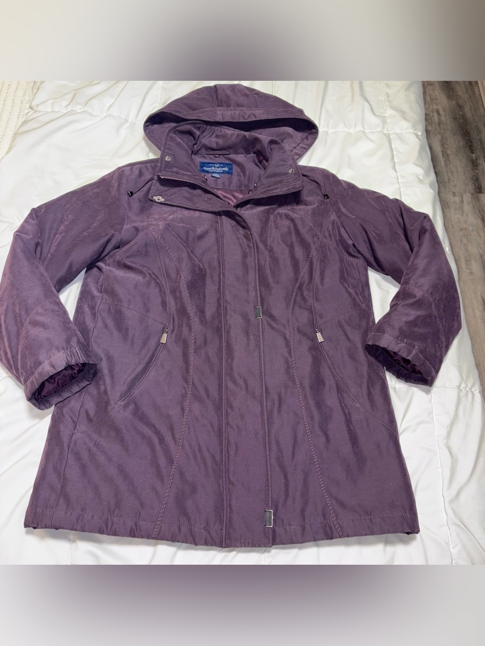Macintosh New England Winter Coat Medium Purple Warm